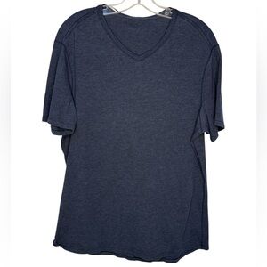Lululemon Men’s Blue Short Sleeve Tee V-neck - Large